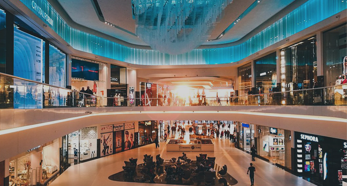 Picture of a shopping centre